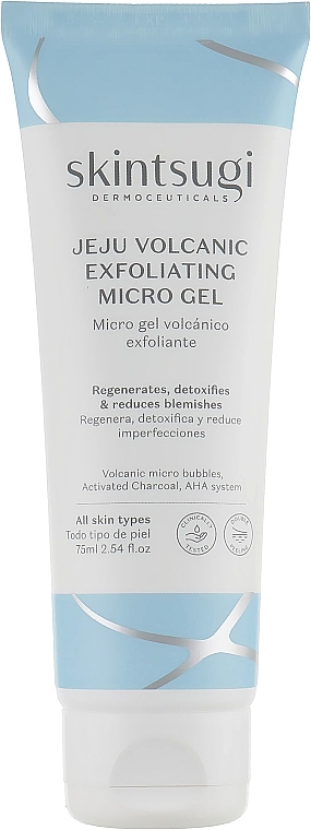 Exfoliating Facial Gel with Volcanic Microparticles - Skintsugi Jeju Volcanic Exfoliating Micro Gel — photo N1
