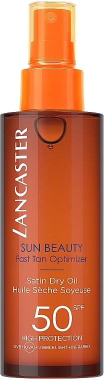 Silky Oil "Fast Tan" SPF50 - Lancaster Sun Beauty Dry Oil Fast Tan SPF50 — photo N1