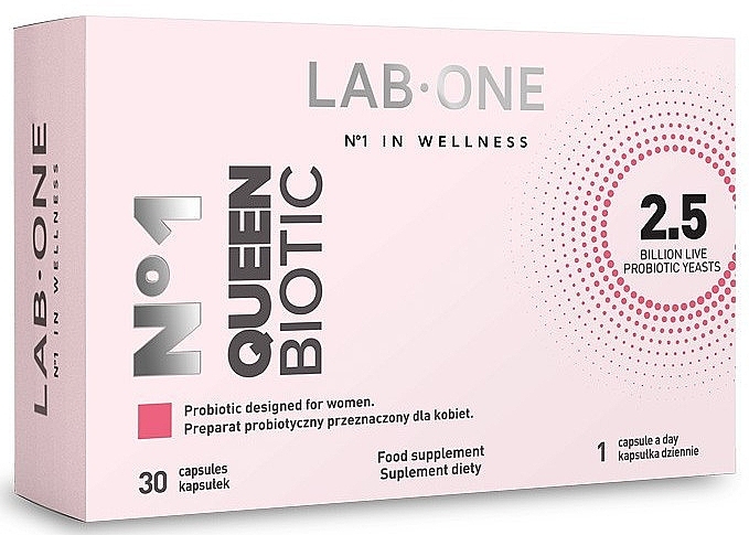 Dietary Supplement for Vaginal Health - Lab One No. 1 Queen Biotic — photo N1