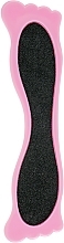 Combinated Pedicure Brush & Pumice, STK-64, pink - Silver Style — photo N2