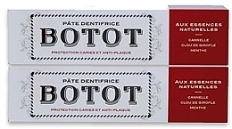 Fragrances, Perfumes, Cosmetics Set - Botot Toothpaste Cinnamon Clove Mint (toothpaste/2x75ml)