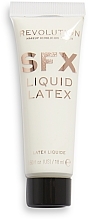 Fragrances, Perfumes, Cosmetics Liquid Latex for Scars and Burns Effect - Makeup Revolution SFX Liquid Latex