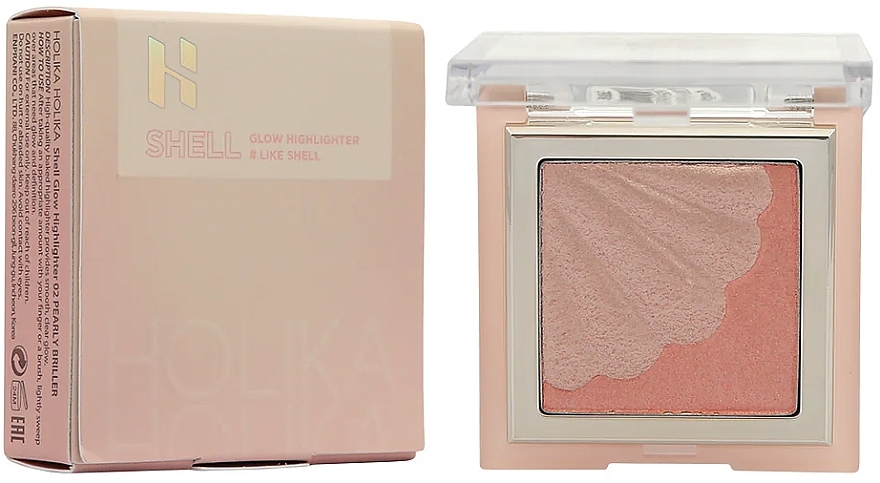 Highlighter - Holika Holika Shell Glow Highlighter — photo N3