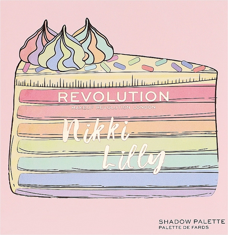 Eyeshadow Palette - Makeup Revolution X Nikki Lilly Eyeshadow Palette — photo N2