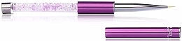 Nail Art Brush, 7mm, purple - Sleek Shine — photo N1