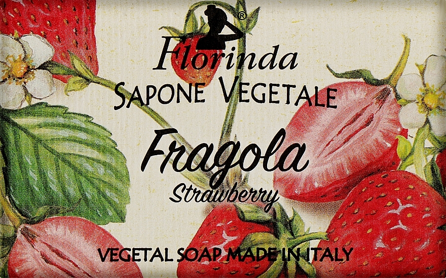 Natural Soap "Strawberry" - Florinda Strawberry Natural Soap — photo N1