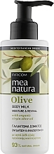 Fragrances, Perfumes, Cosmetics Moisturizing Body Milk - Mea Natura Olive Body Milk