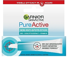 Fragrances, Perfumes, Cosmetics Anti-Acne Gel - Garnier Skin Active Pure Active SOS Anti-Spot Stick