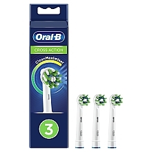 Fragrances, Perfumes, Cosmetics Electric Toothbrush Head, 3 pcs - Oral-B Cross Action Clean Maximiser