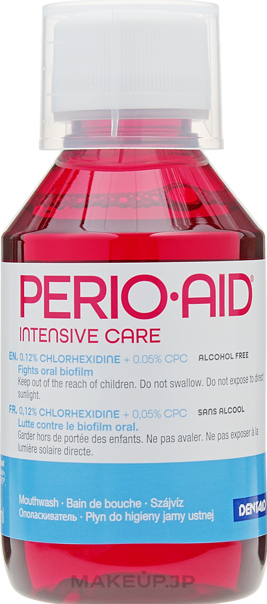 0.12% Chlorhexidine Bigluconate Mouthwash - Dentaid Perio-Aid Intensive Care — photo 150 ml