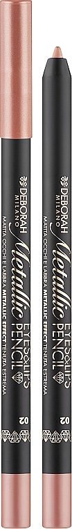 Lip & Eye Pencil - Deborah Metallic Lip&Eye Pencil — photo N1