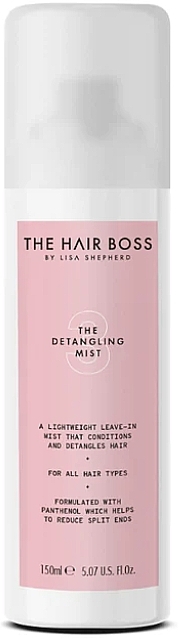 Nourishing Detangling Hair Spray - The Hair Boss Detangling Mist — photo N1