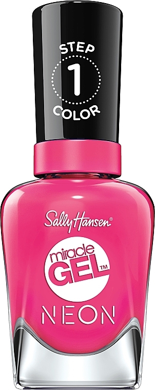 Nail Polish - Sally Hansen Miracle Gel Neon Step 1 Nail Polish — photo N1