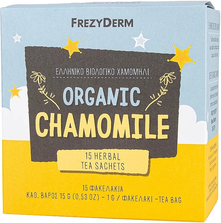 Herbal Tea - Frezyderm Organic Chamomile Herbal Tea Sachets — photo N1