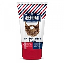 Fragrances, Perfumes, Cosmetics Cleansing Shaving Cream 3in1 - Mellor & Russell Mister Groomer 3 In 1 Shave Cream Cleanse
