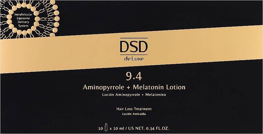 Anti-Hair Loss Lotion - Simone DSD De Luxe 9.4 Aminopyrrole + Melatonin Lotion — photo N1