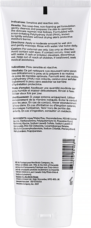 Cleansing Gel for Face - NeoStrata Restore Facial Cleanser — photo N2