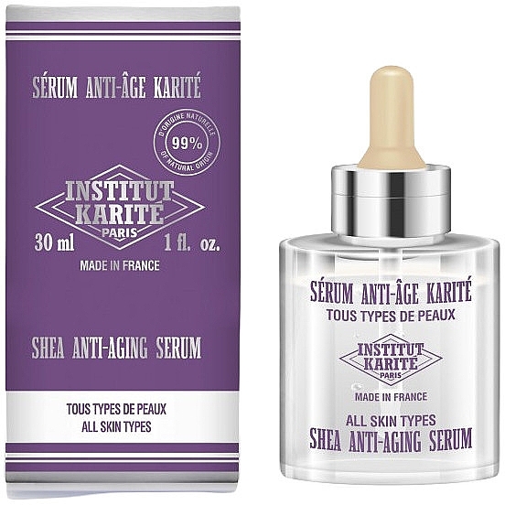 Anti-Aging Face Serum - Institut Karite Shea Anti-Aging Serum — photo N1