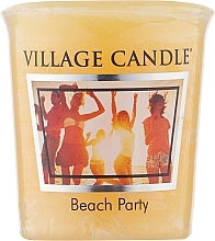 Fragrances, Perfumes, Cosmetics Scented Votive Candle 'Beach Party' - Village Candle Votives Beach Party