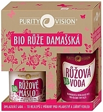 Fragrances, Perfumes, Cosmetics Set - Purity Vision Bio Rejuvenating Set With Damask Roses (wat/100ml + butter/oil/120ml)