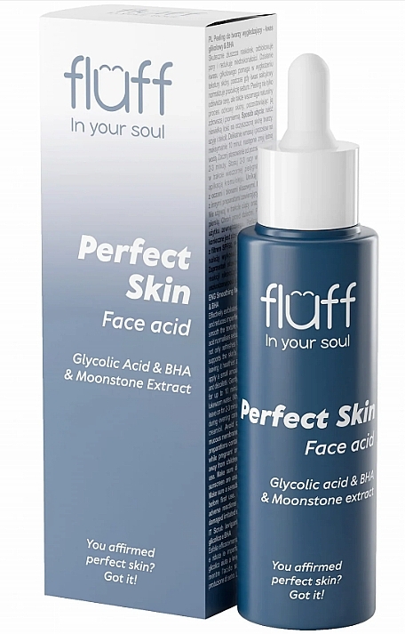 グリコール酸 配合 スムージング フェイス ピーリング - Fluff Perfect Skin Acid Scrub — photo N1