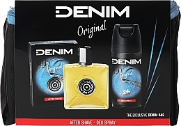 Fragrances, Perfumes, Cosmetics Denim Original - Set (ash/lot/100ml + deo/150ml + bag)