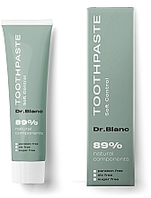 Fragrances, Perfumes, Cosmetics Soothing Toothpaste "Soft Control" - Dr.Blanc Toothpaste Green