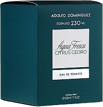 Adolfo Dominguez Agua Fresca Citrus Cedro - Eau de Toilette — photo N3