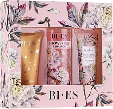 Fragrances, Perfumes, Cosmetics Bi-es Blossom Garden - Set (sh/gel/200ml + b/balm/50ml + h/cr/50ml)