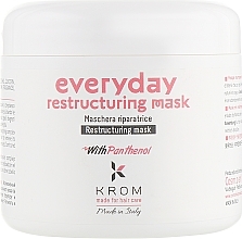 Fragrances, Perfumes, Cosmetics Daily Panthenol Mask - Krom Everyday Conditioner