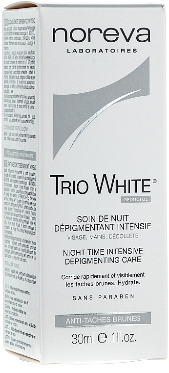 Night Depigmentation Solution - Noreva Laboratoires Exfoliac Trio White Night-time Intensive Depigmenting Care — photo N3