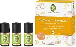 Citrus Happiness Set - Primavera Joy of Citrus Set (oil/3x5ml) — photo N1