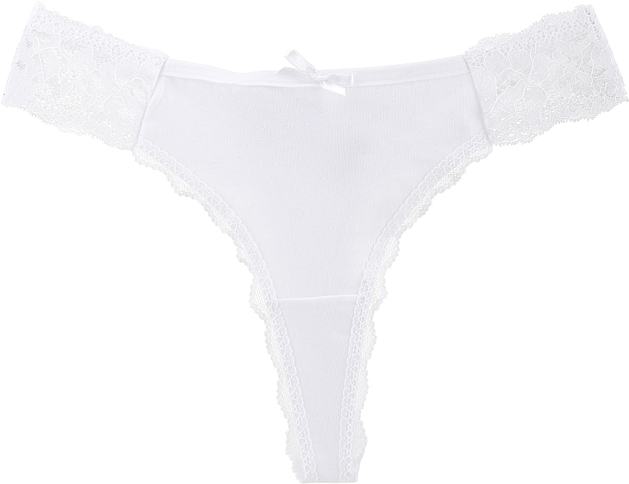 Thongs, white - Moraj — photo N1