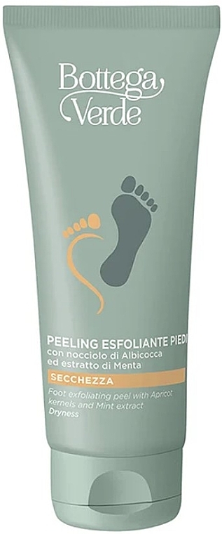 Exfoliating Foot Peeling with Apricot Kernels & Mint Extract - Bottega Verde Foot Exfoliating Peel with Apricot Kernels and Mint Extract — photo N1