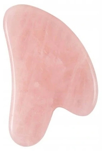 Rose Quartz Gua Sha Massager Face Tool - Deni Carte Gua Sha — photo N1