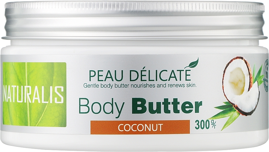 Body Oil - Naturalis Peau Delicate Coconut Body Butter — photo N1
