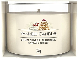 Scented Mini Candle in Jar - Yankee Candle Spun Sugar Flurries Filled Votive — photo N3