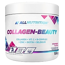 Collagen Dietary Supplement - Strawberry Flavour - Allnutrition Collagen-Beauty Suplement Diety — photo N1