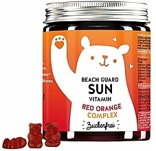 Fragrances, Perfumes, Cosmetics Red Orange Skin Vitamins Complex, sugar-free - Bears With Benefits Beach Guard Sun Vitamin Red Orange Complex Sugar Free