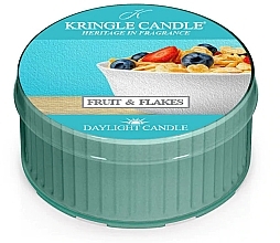 Fragrances, Perfumes, Cosmetics Tea Candle - Kringle Candle Fruit & Flakes DayLight Candle