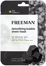 Fragrances, Perfumes, Cosmetics Coal & Sea Salt Sheet Mask - Freeman Detoxifying Sheet Mask