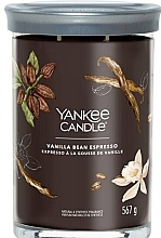 Fragrances, Perfumes, Cosmetics Scented Candle in Glass 'Vanilla Bean Espresso', 2 wicks - Yankee Candle Singnature