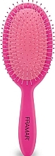 Fragrances, Perfumes, Cosmetics Detangling Hair Brush, pink - Framar Detangle Brush Pinky Swear