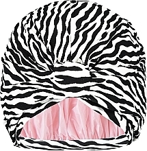 Shower Cap, zebra - Styledry Shower Cap Dazzle Of Zebras — photo N1