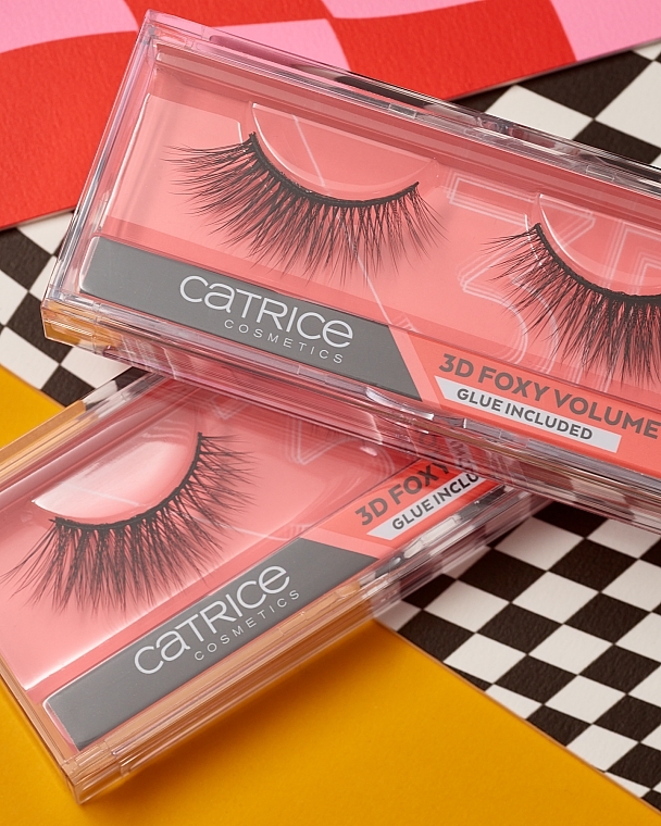 False Lashes - Catrice Lash Couture 3D Foxy Volume Lashes — photo N7