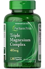 Fragrances, Perfumes, Cosmetics Magnesium Dietary Supplement - Puritan's Pride Triple Magnesium Complex 400 Mg