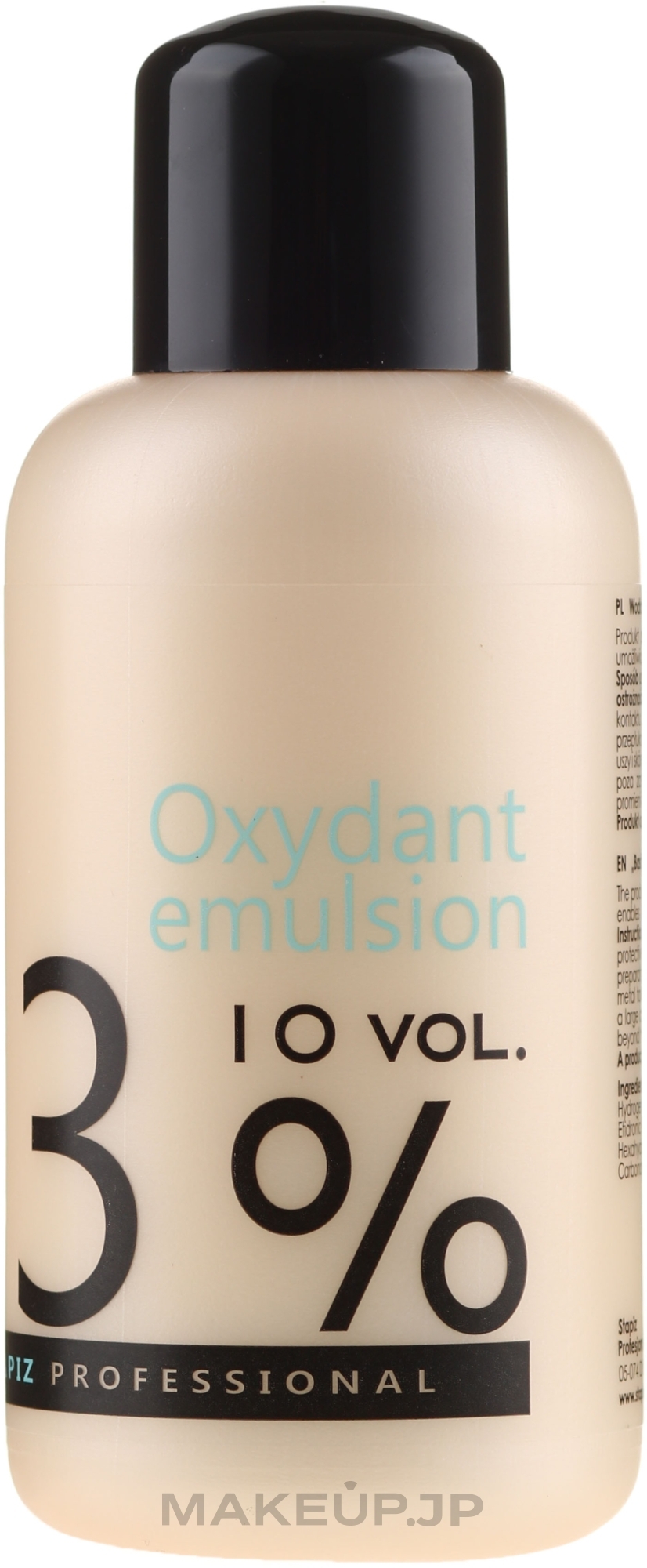 Creamy Oxydant Emulsion 3% - Stapiz Professional Oxydant Emulsion 10 Vol — photo 150 ml