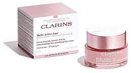 Day Cream for All Skin Types - Clarins Multi-Active Jour Niacinamide+Sea Holly Extract Glow Boosting Line-Smoothing Day Cream — photo N1