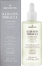 Smoothing Hair Drops - Medavita Keratin Miracle Liss Magic Drops — photo N2