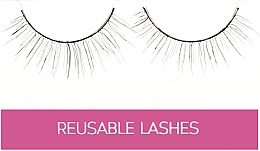 False Lashes "Natural", FR 124 - Silver Style Eyelashes — photo N1